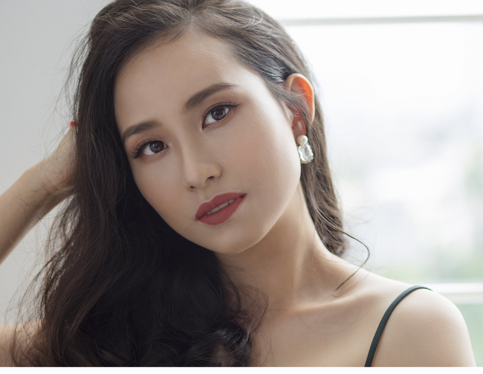 Portrait of Maria Chen, small business owner